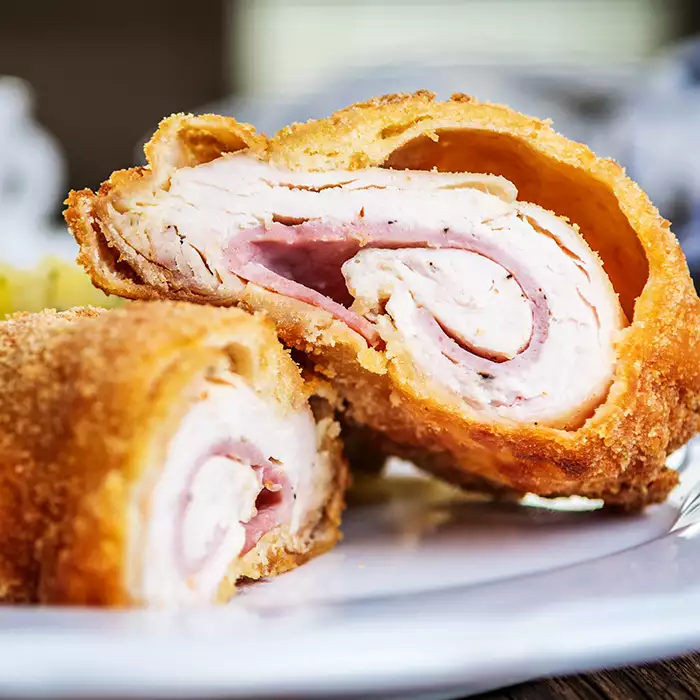 Cordon bleu à la crème