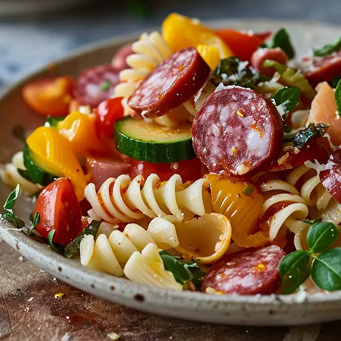 Salade charcuterie